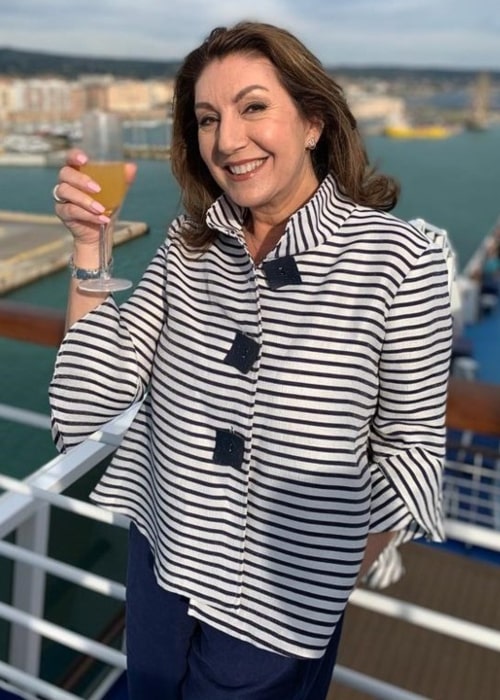 Jane McDonald as seen in an Instagram Post in January 2020