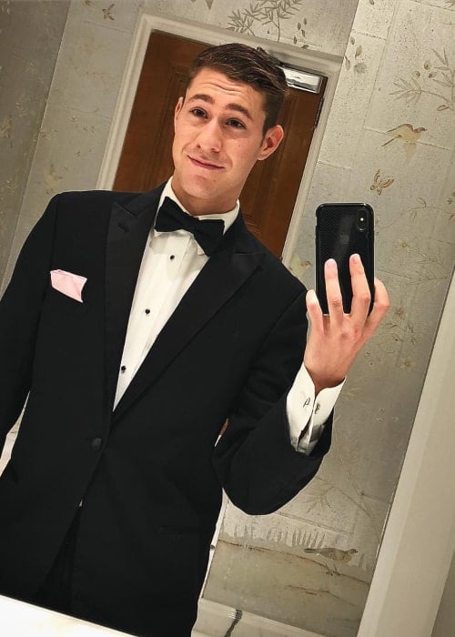 Jason Brown in an Instagram selfie from September 2018