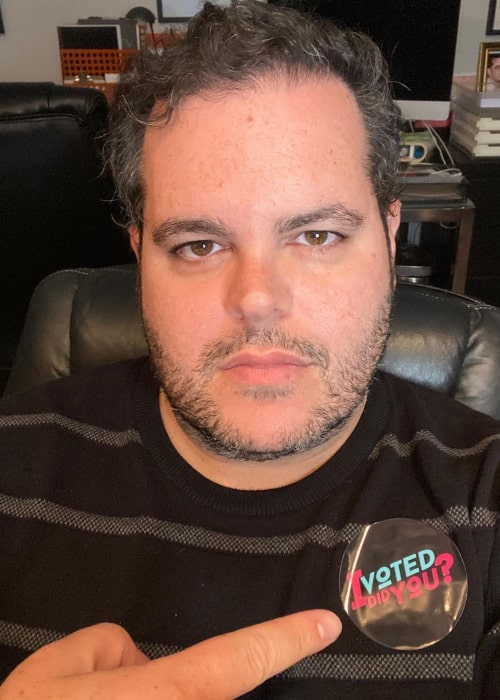 Josh Gad as seen in an Instagram Post in October 2020