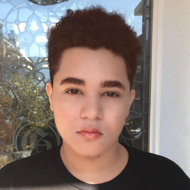 Kabir McNeely as seen in January 2021