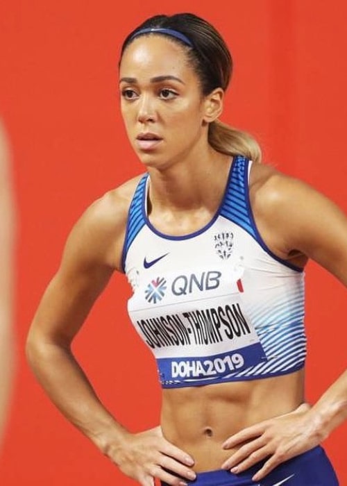 Katarina Johnson-Thompson as seen in an Instagram Post in April 2020