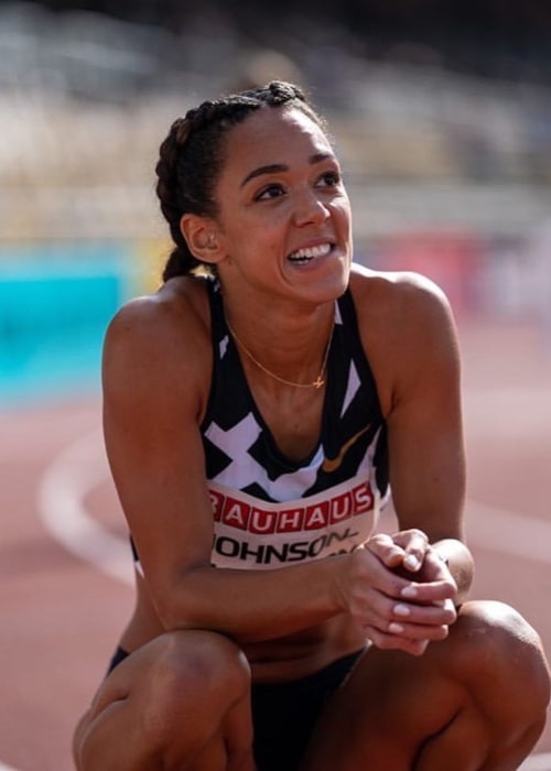 Katarina Johnson-Thompson as seen in an Instagram Post in August 2020