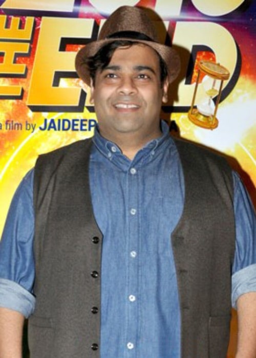 Kiku Sharda pictured at trailer and poster launch of the film '2016 The End'