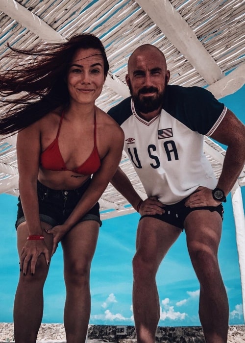 Killer Kelly as seen in a picture that was taken with Alexander James in Cancun, Mexico in October 2020