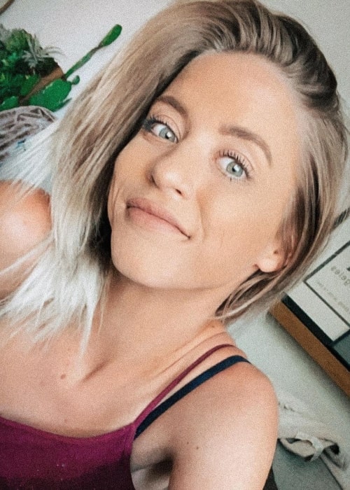 Lily Marston as seen in a selfie that was taken in May 2020