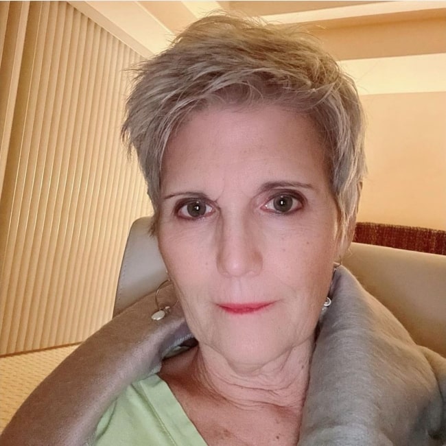 Lucie Arnaz as seen in a selfie that was taken in November 2020