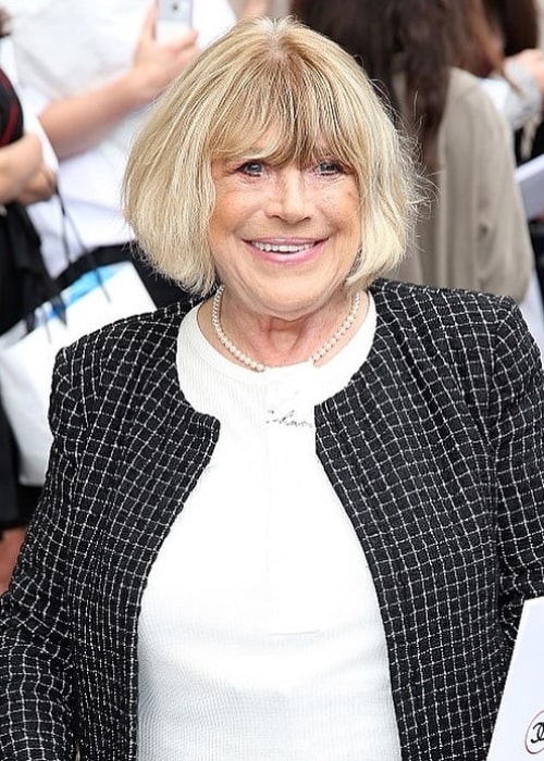 Marianne Faithfull as seen in an Instagram Post in July 2016