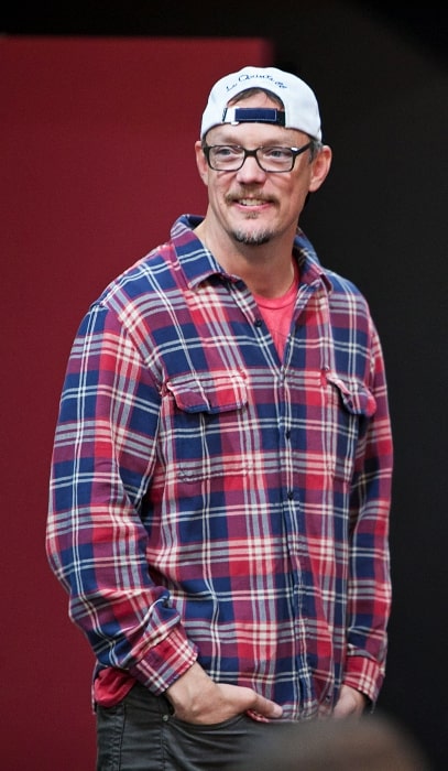 Matthew Lillard fotografado na Escola de Cinema de Vancouver em 2012