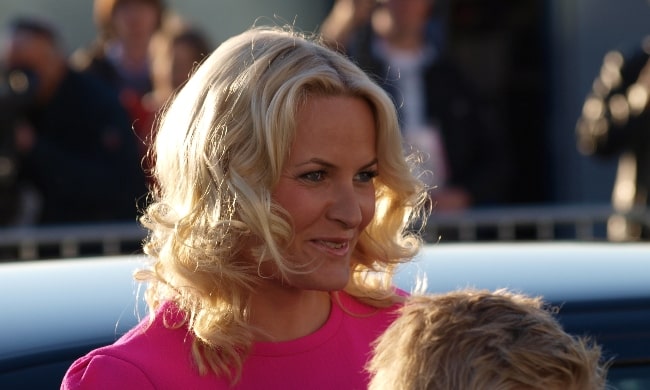 Mette-Marit, Crown Princess of Norway as seen during Eurovision 2010 in Oslo