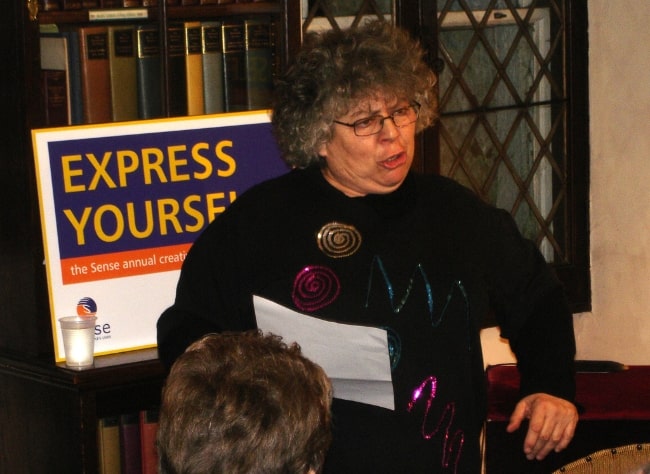 Miriam Margolyes as seen while reading an extract from Oliver Twist at the Express Yourself creative writing awards for Sense in December 2006