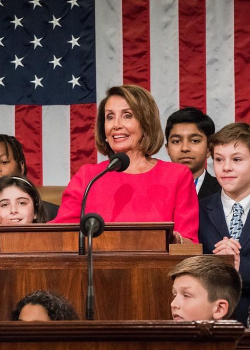 Nancy Pelosi as seen in an Instagram Post in January 2019