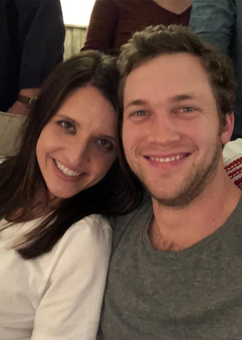 Phillip Phillips and Hannah Blackwell, as seen in December 2018