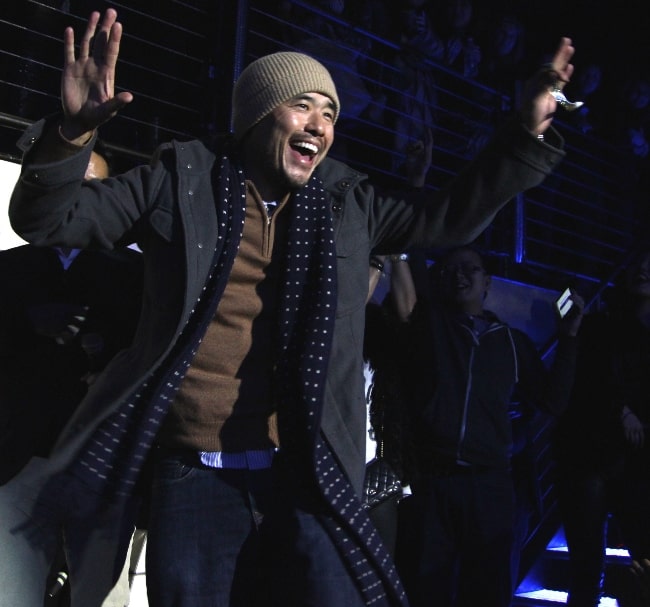 Randall Park as seen at The #FreshOffTheBoat Viewing Party at The Circle NYC on February 4, 2015