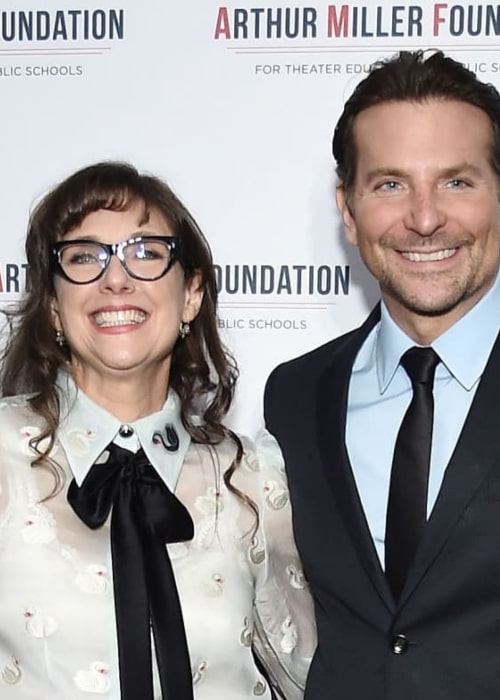 Rebecca Miller with actor Bradley Cooper, as seen in November 2019