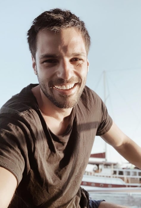 Serkan Çayoğlu as seen while taking a selfie in July 2020