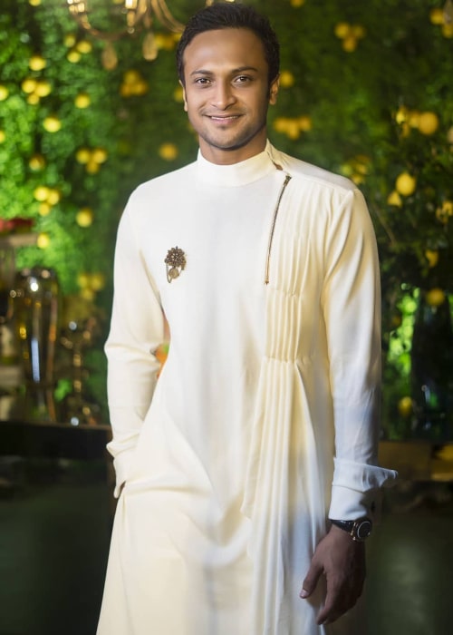 Shakib Al Hasan as seen in an Instagram Post in November 2019