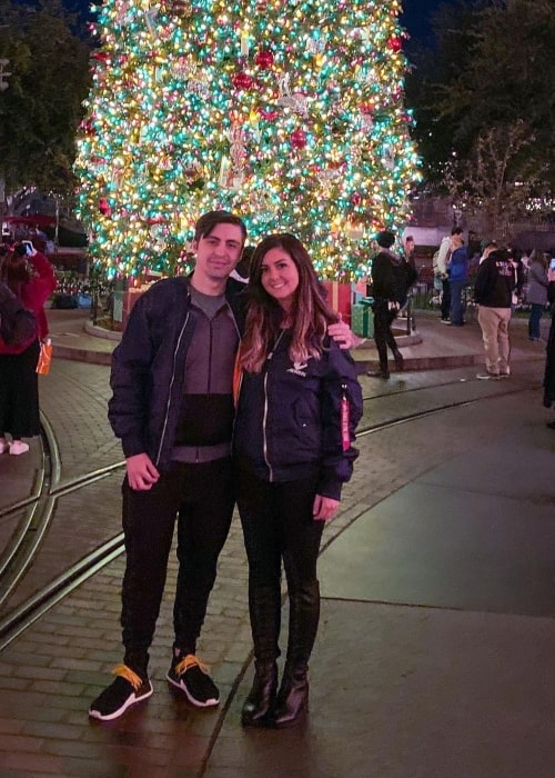 Shroud and his girlfriend Bnans in a picture that was taken in December 2019
