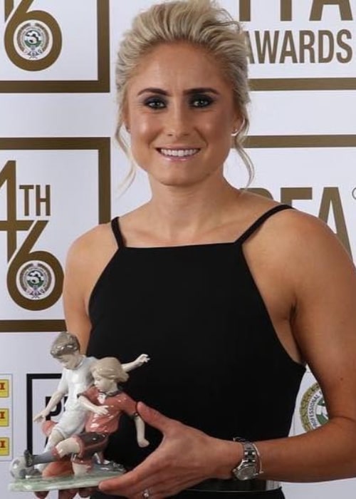 Steph Houghton as seen in an Instagram Post in April 2019