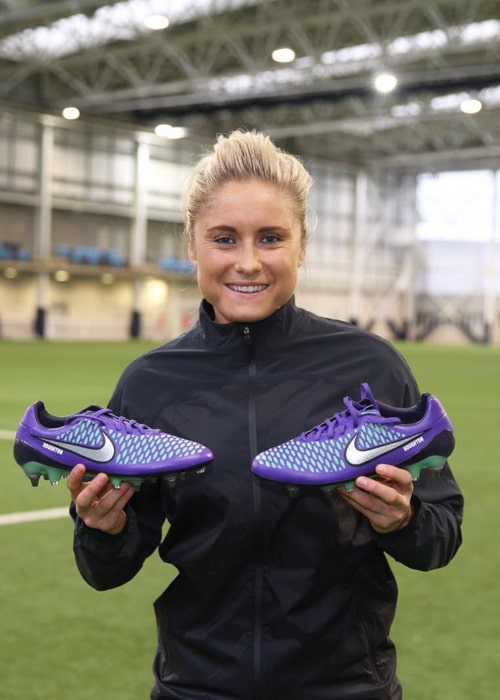 Steph Houghton as seen in an Instagram Post in February 2016