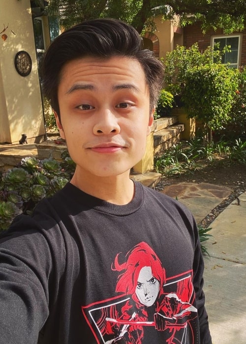 Stewie2K as seen in a selfie that was taken in April 2020