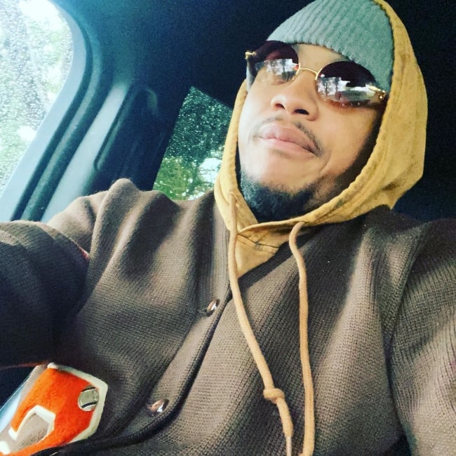 Tequan Richmond as seen while taking a selfie in Beverly Hills, California in December 2020