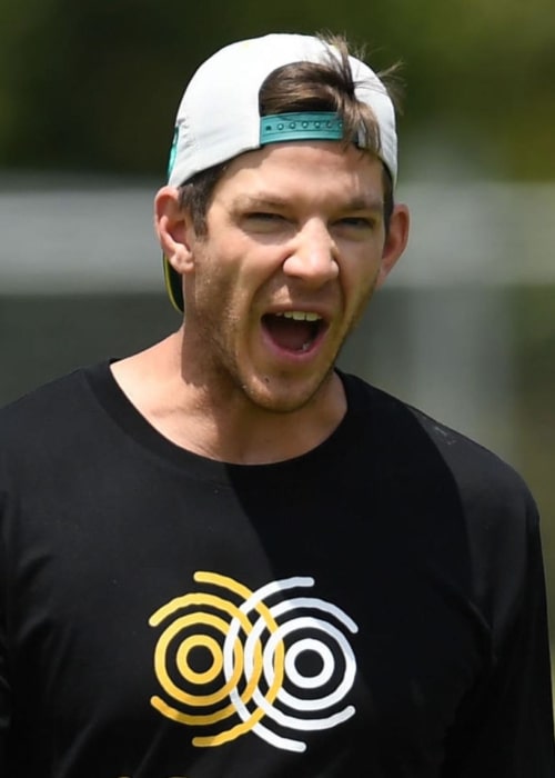 Tim Paine as seen in an Instagram Post in January 2021