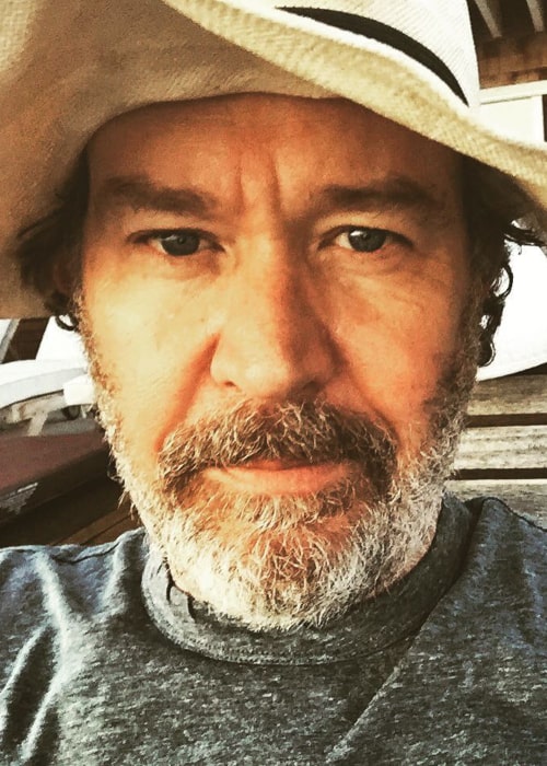 Timothy Hutton in an Instagram selfie from December 2016