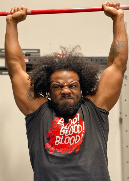 Xavier Woods as seen in an Instagram Post in December 2020