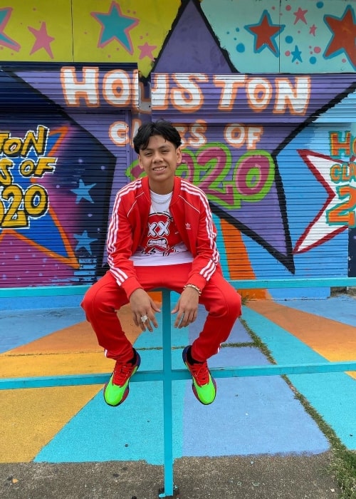 Adonis Martinez as seen in a picture that was taken in Downtown Houston in July 2020