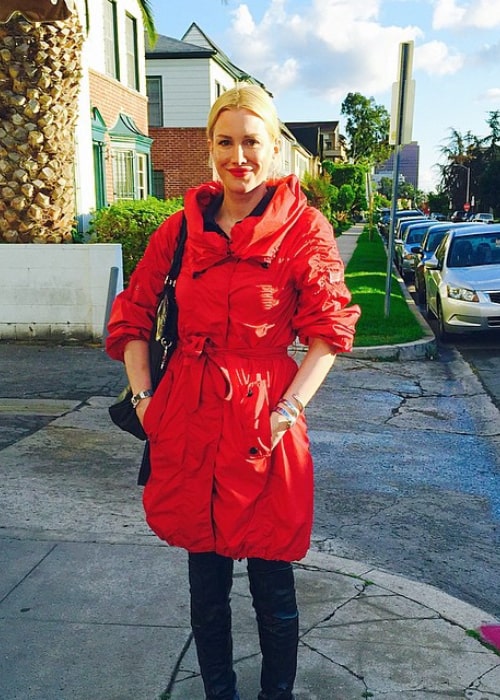 Alice Evans as seen in an Instagram Post in February 2015