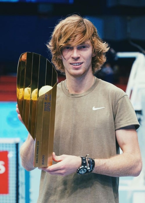 Andrey Rublev as seen in an Instagram Post in November 2020