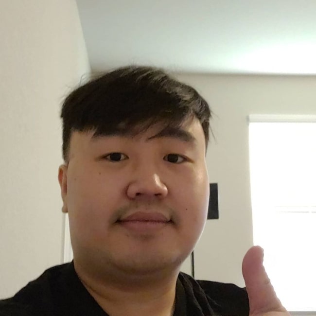 Asian Andy as seen in a selfie that was taken in November 2020