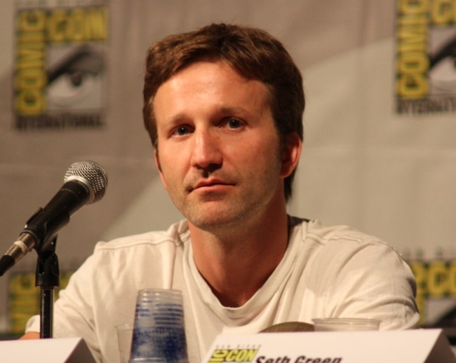 Breckin Meyer at the Robot Chicken panel in July 2009