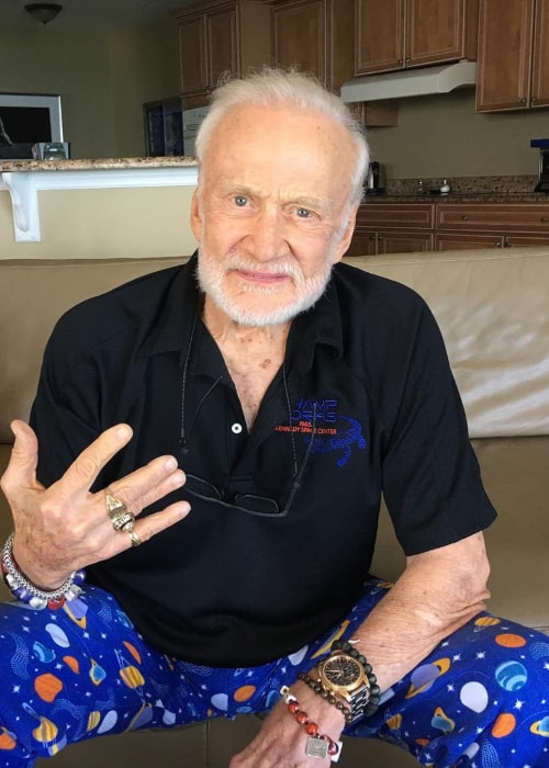 Buzz Aldrin as seen in an Instagram Post in June 2017