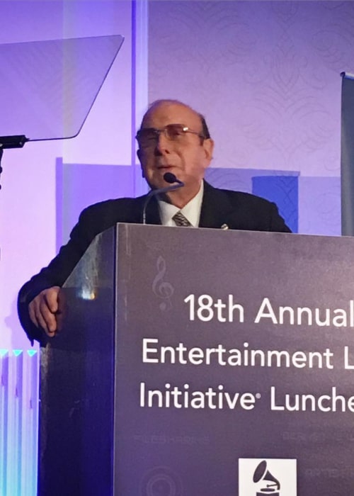 Clive Davis as seen in an Instagtram Post in February 2016