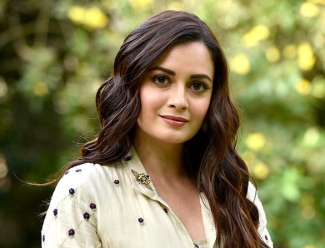 Dia Mirza snapped during a photo shoot for World Environment Day in June 2018