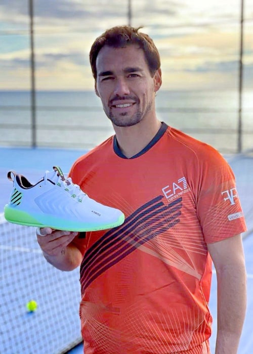 Fabio Fognini as seen in an Instagram Post in February 2021