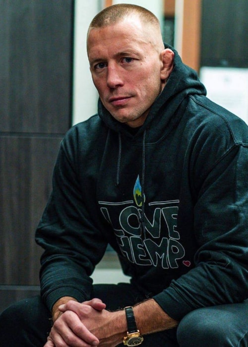 Georges St-Pierre as seen in an Instagram Post in October 2020