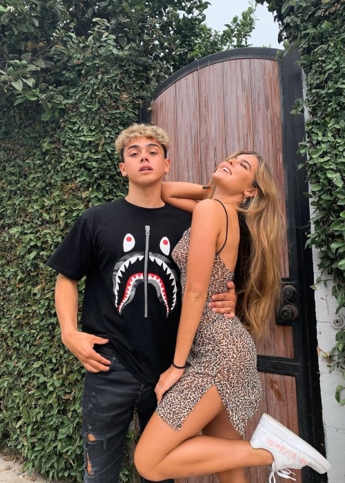 Giulia Amato as seen in a picture that was taken with TikTok star Jesse Underhill in Malibu, California in September 2020