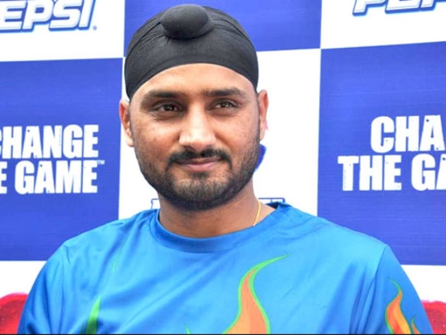 Harbhajan Singh pictured at a promotional event in January 2011