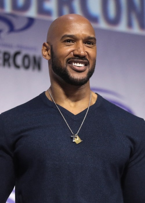 Henry Simmons pictured at the 2019 WonderCon in Anaheim, California