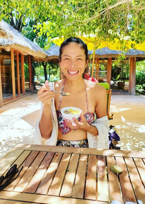 Hsieh Su-wei as seen in an Instagram Post in October 2019