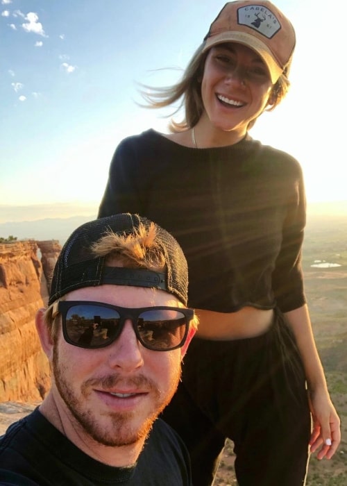 Jax and her beau braverijah as seen in a selfie that was taken in Colorado National Monument in August 2020