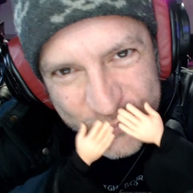 Jonti Picking as seen in a screenshot that was taken during a stream of his in November 2020