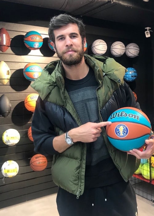 Karen Khachanov as seen in an Instagram Post in November 2020