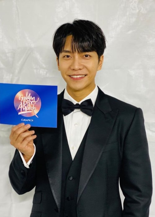 Lee Seung-gi as seen in an Instagram Post in January 2021