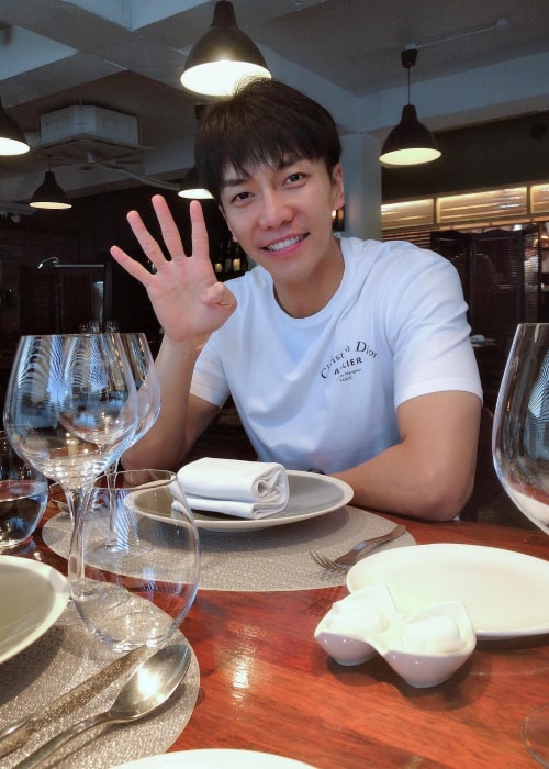 Lee Seung-gi as seen in an Instagram Post in June 2018