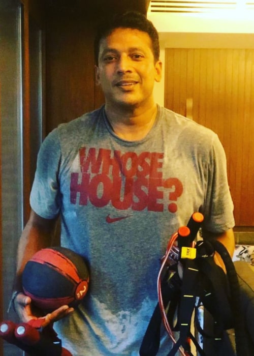 Mahesh Bhupathi as seen in an Instagram Post in April 2020
