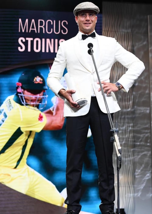 Marcus Stoinis as seen in an Instagram Post in March 2019