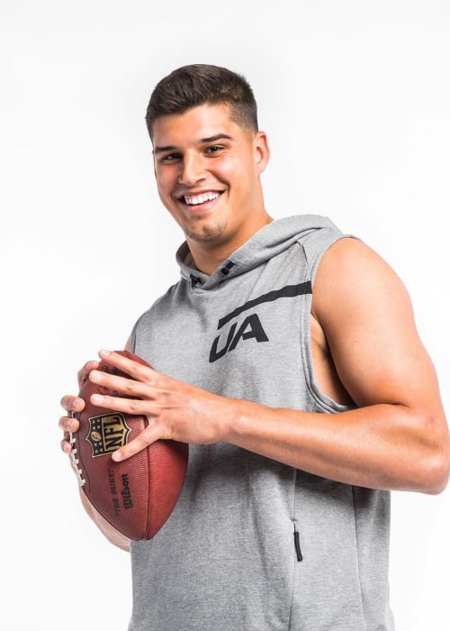 Mason Rudolph as seen in an Instagram Post in April 2018